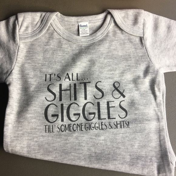Other - Sh*ts & Giggles baby onsie